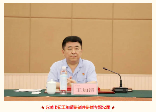 华鲁 | 公司举办“七一”总结表彰大会暨专题党课